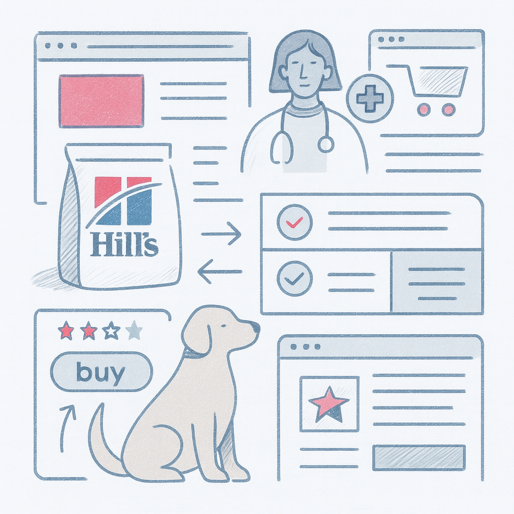UX Project Thumbnail - Hill's Pet