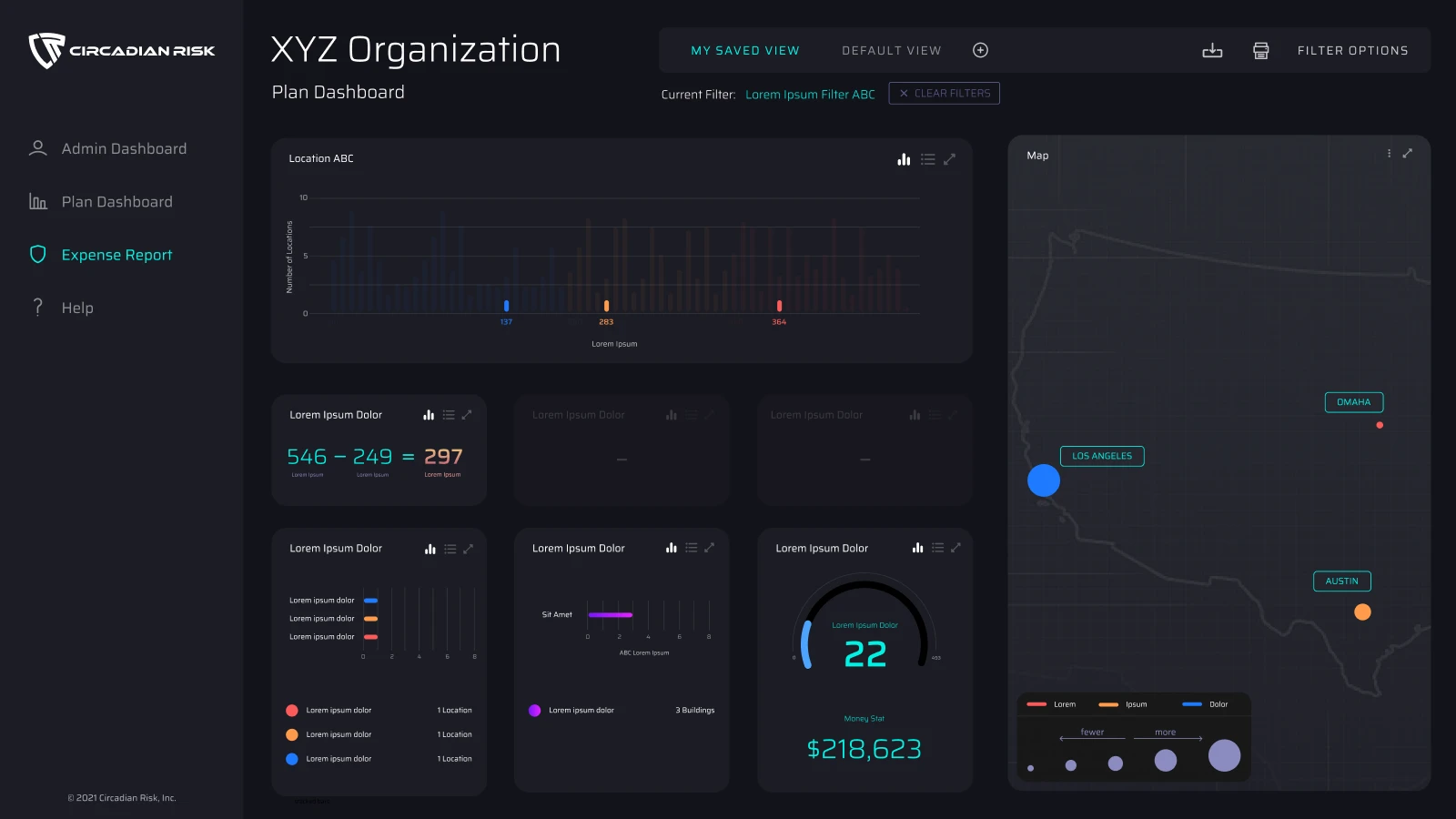 Wireframe - Circadian Risk Filtered Expense Report (Full Size)